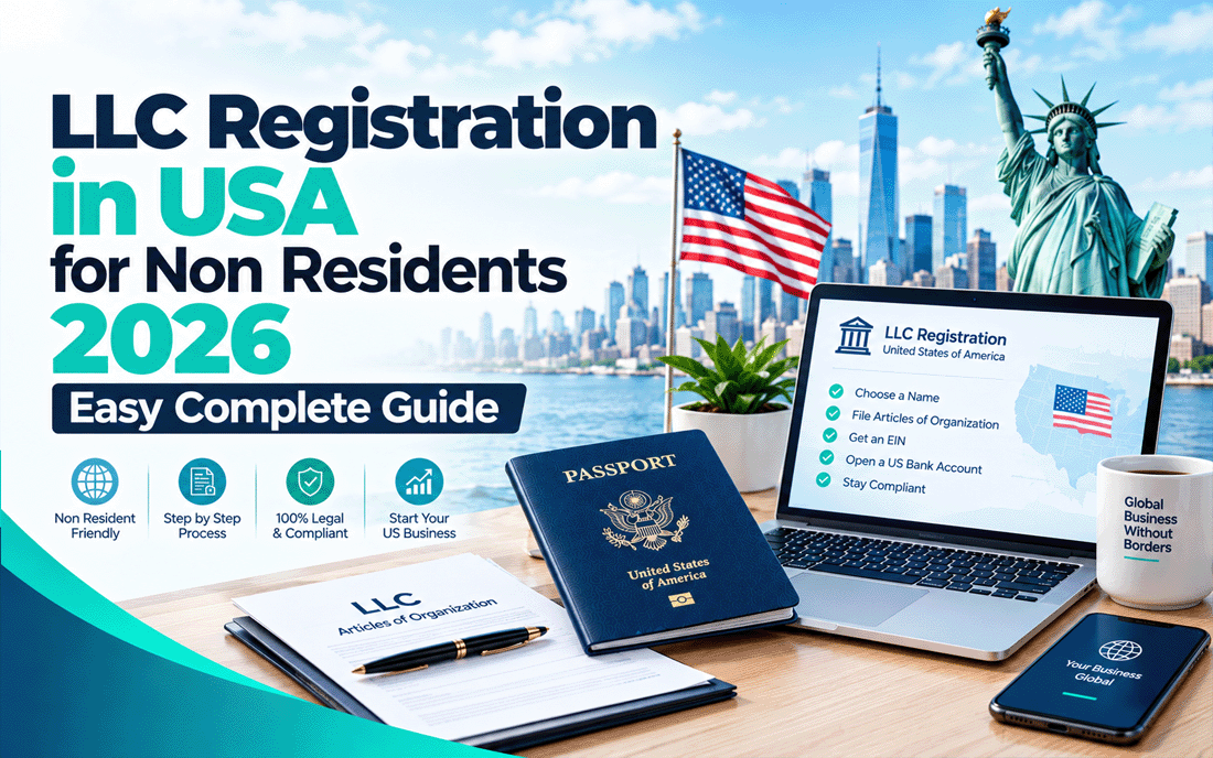 LLC Registration in USA for Non Residents 2026 Easy Complete Guide