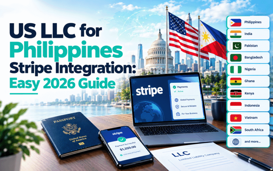 US LLC for Philippines Stripe Integration guide for international business payments