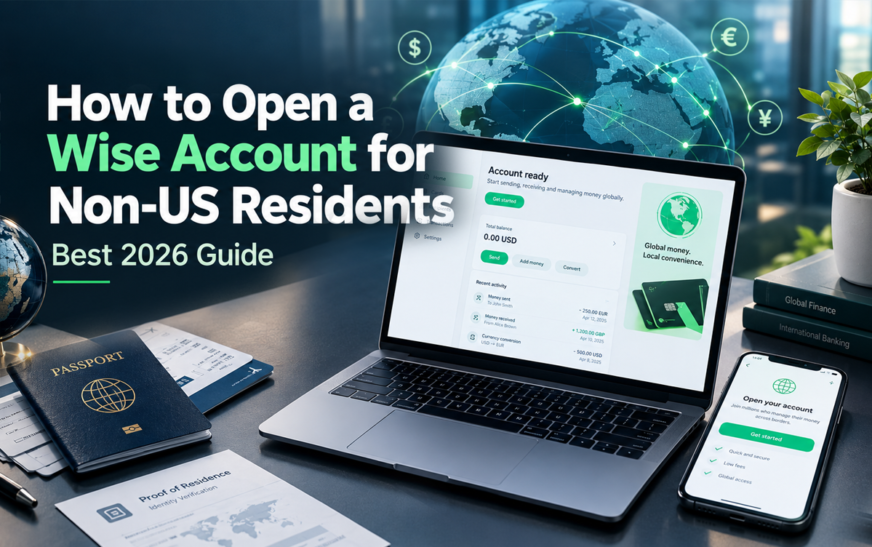 Wise account for non-US residents registration and USD verification guide