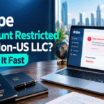 Stripe account restricted for non-US resident LLC troubleshooting guide