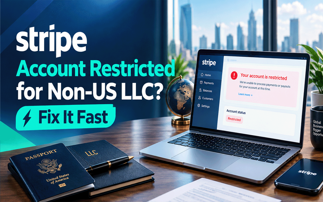 Stripe Account Restricted for Non-US LLC? Fix It Fast (2026)