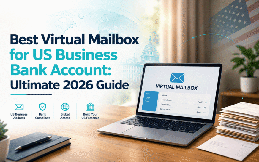 Virtual mailbox for US business bank account guide for non-US residents
